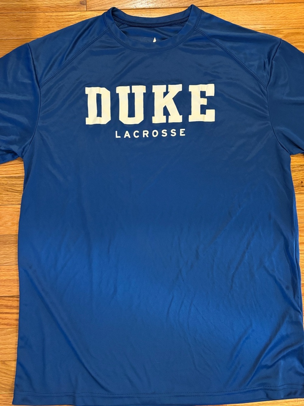 LaCrosse Blue Short Sleeve Performance Tee